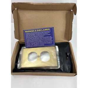 Rio Salto BRASS Metal Gold Outlet Cover Duplex Light Switch Cover Wall Plate